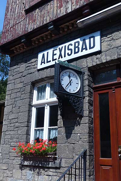 Alexisbad im Harz - Bahnhof