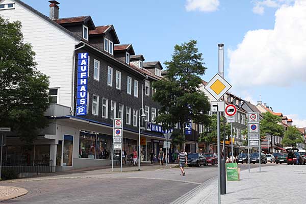 Clausthal-Zellerfeld - Fußgängerzone