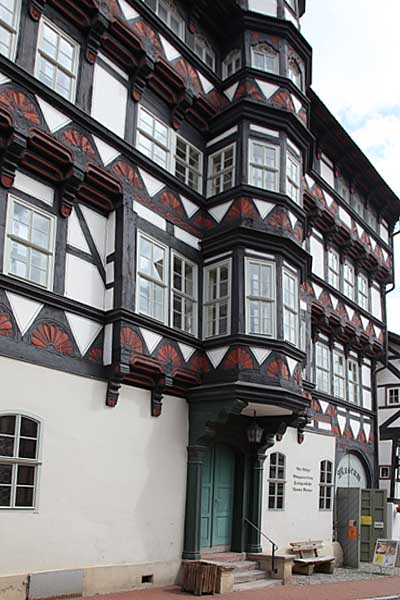 Fachwerkfassade in Stolberg