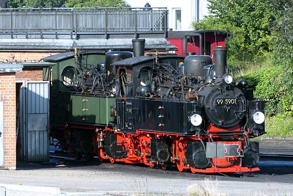 995901-und-995902 im BW Wernigerode - Harzquerbahn